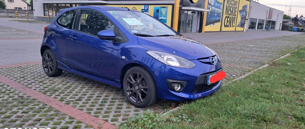 Mazda 2 cena 14500 przebieg: 164000, rok produkcji 2009 z Sobótka małe 137